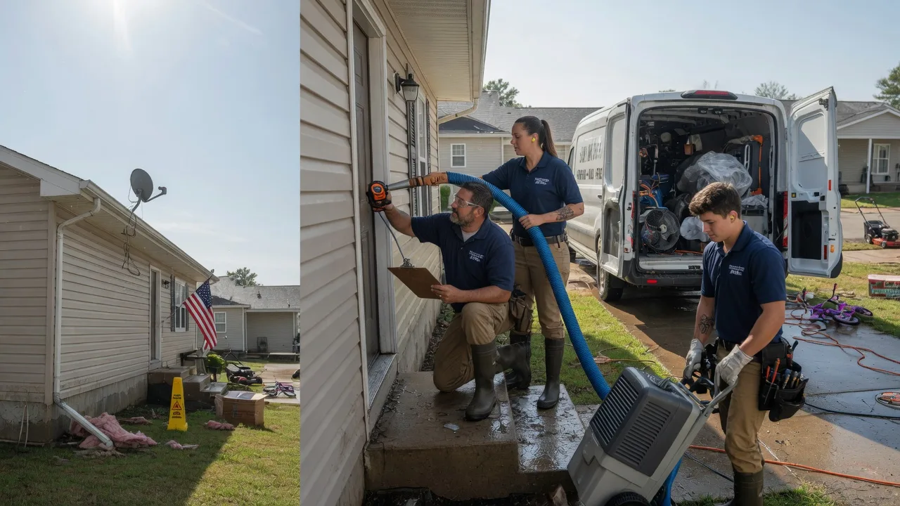 Ceiling Water Damage Restoration in Milan, TN near me