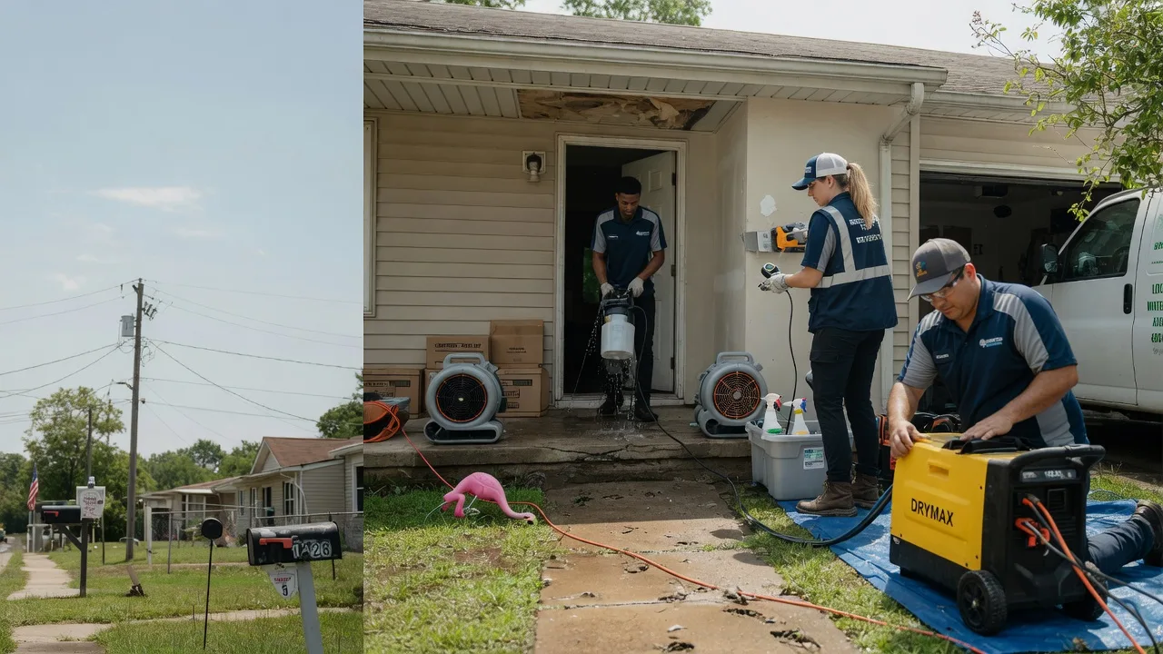 Storm Damage Water Removal in Milan, TN near me